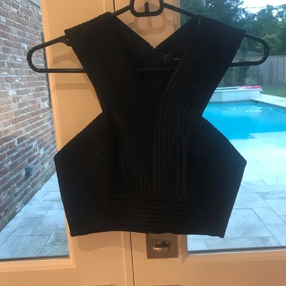 Robert Rodriguez Black crop top - Picture 4 of 6